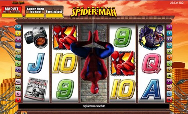 Slot Machine 888 Spiderman