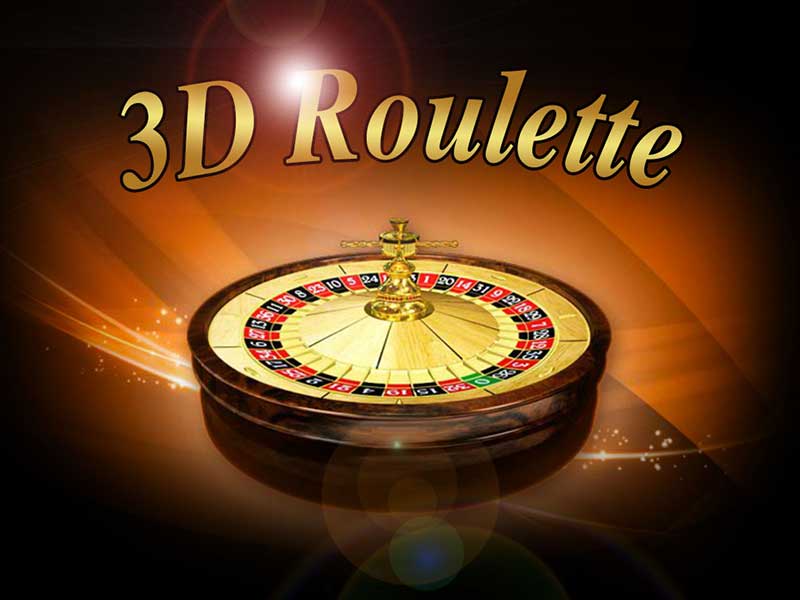 il logo della roulette 3D